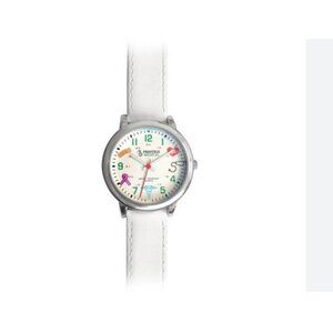 Prestige Medical Symbols women's nurse watch water-resistant leather strap